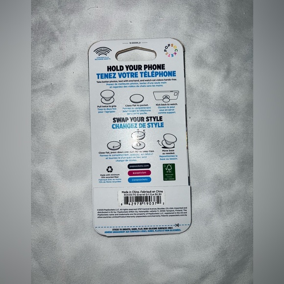 Popsockets PopGrip Premium Enamel Evil Eye - Picture 2 of 9
